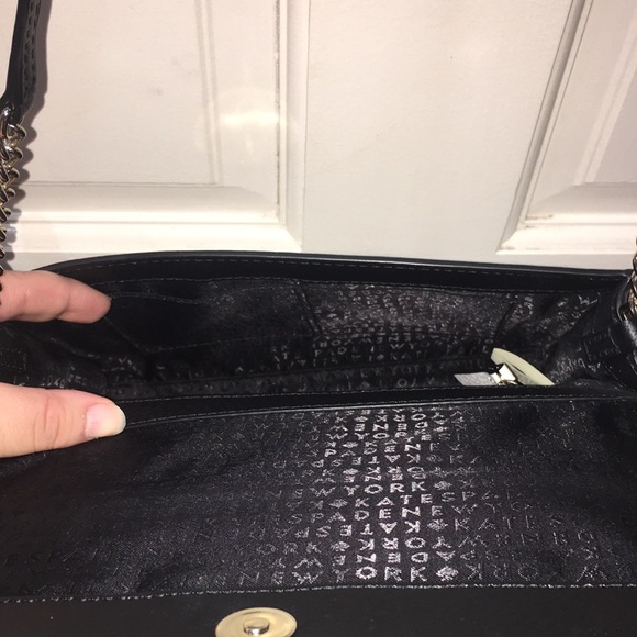 Kate Spade Classic Black Bow Purse Bag - Picture 7 of 13